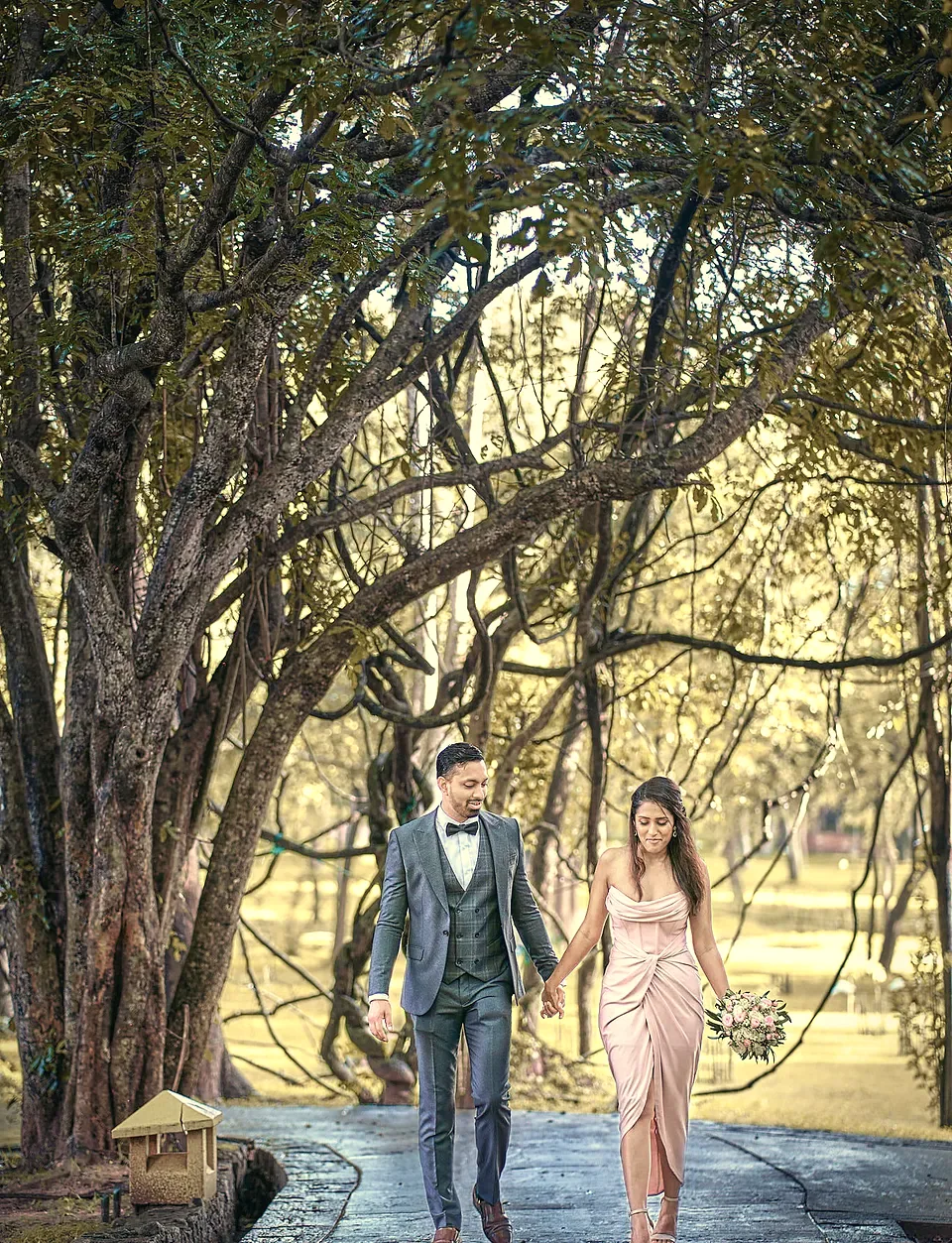Anu and Ramith's pre-shoot