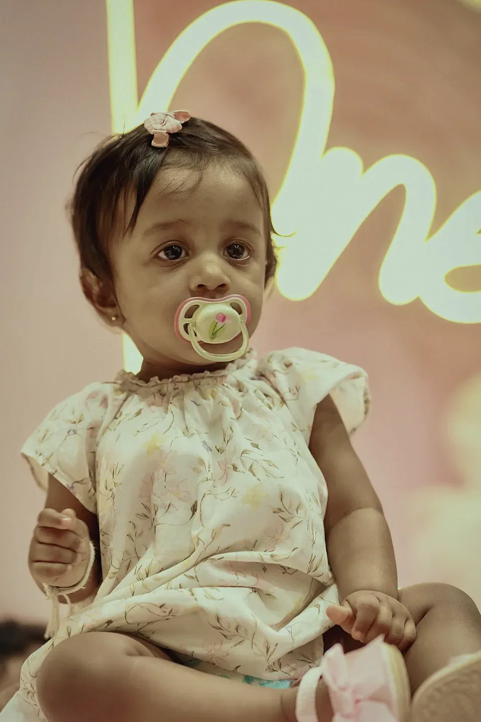 A fairy-themed first birthday