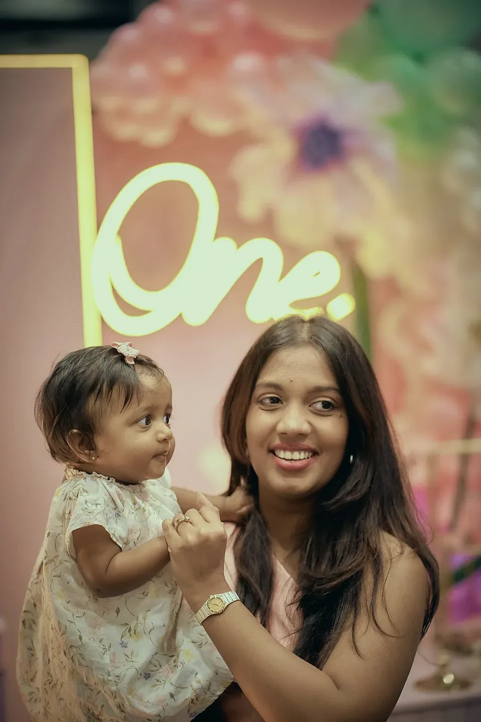 A fairy-themed first birthday