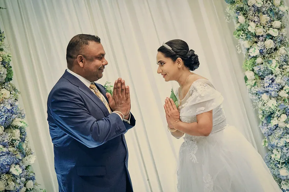 Ruvini and Nalin's wedding